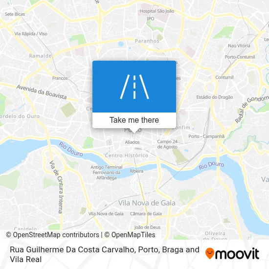 Rua Guilherme Da Costa Carvalho map