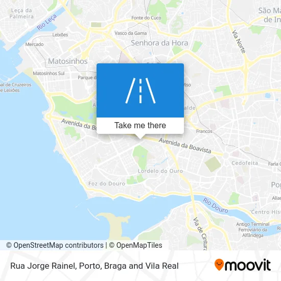 Rua Jorge Rainel map