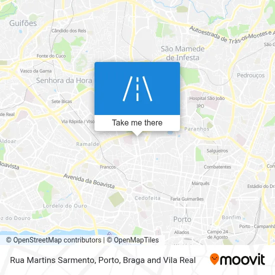 Rua Martins Sarmento map