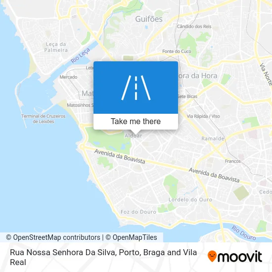 Rua Nossa Senhora Da Silva map