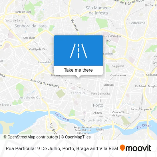 Rua Particular 9 De Julho map