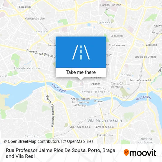 Rua Professor Jaime Rios De Sousa map