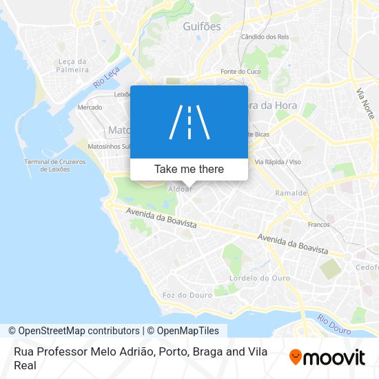 Rua Professor Melo Adrião map