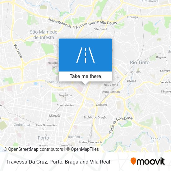 Travessa Da Cruz mapa