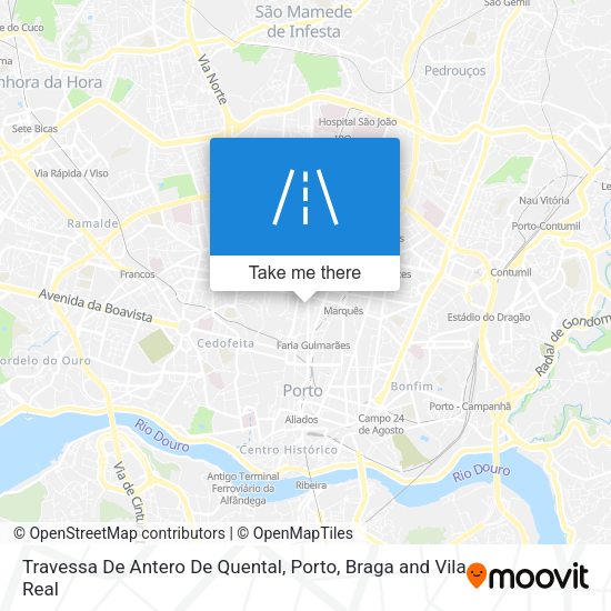 Travessa De Antero De Quental map