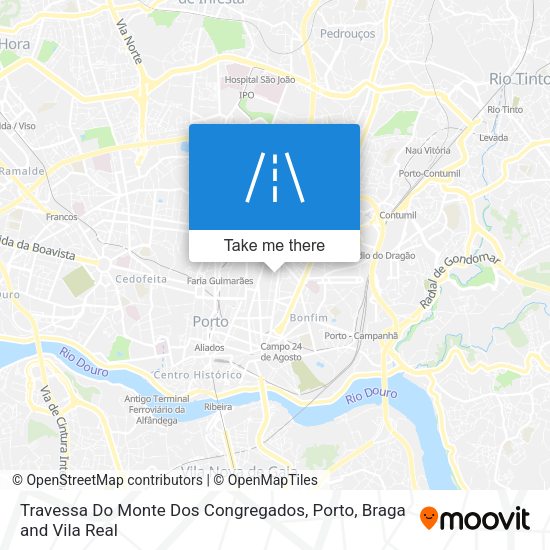 Travessa Do Monte Dos Congregados map