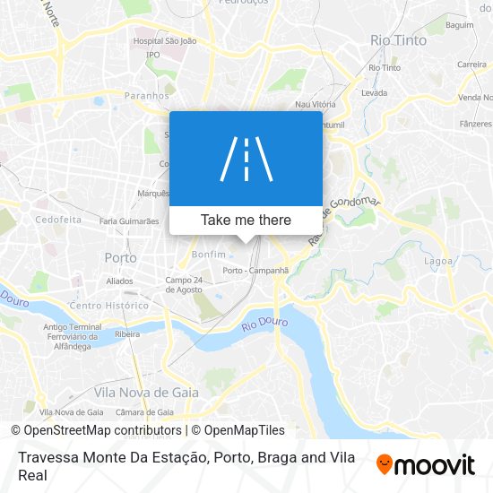 Travessa Monte Da Estação mapa