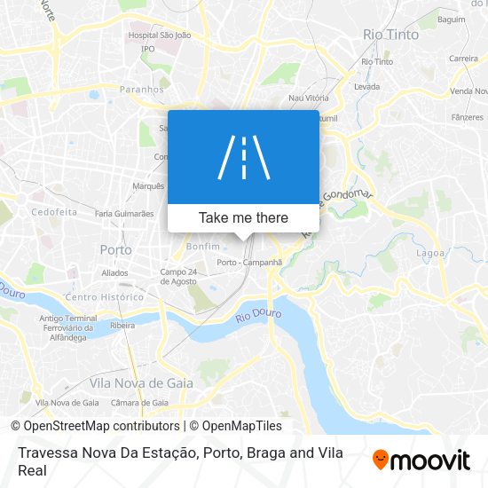 Travessa Nova Da Estação map