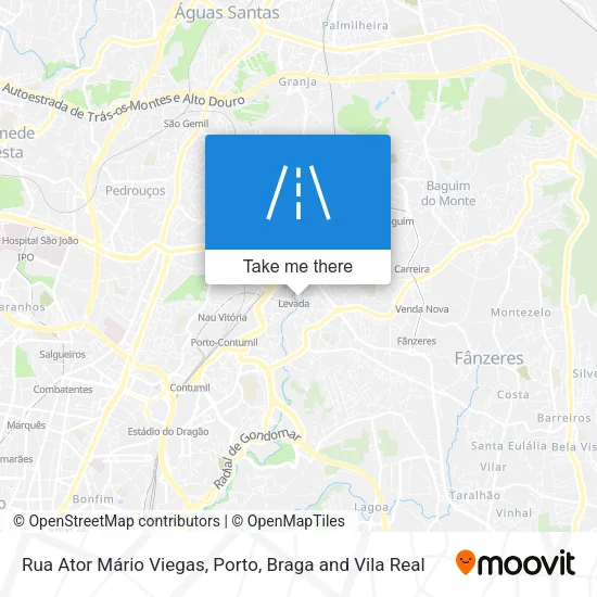 Rua Ator Mário Viegas map