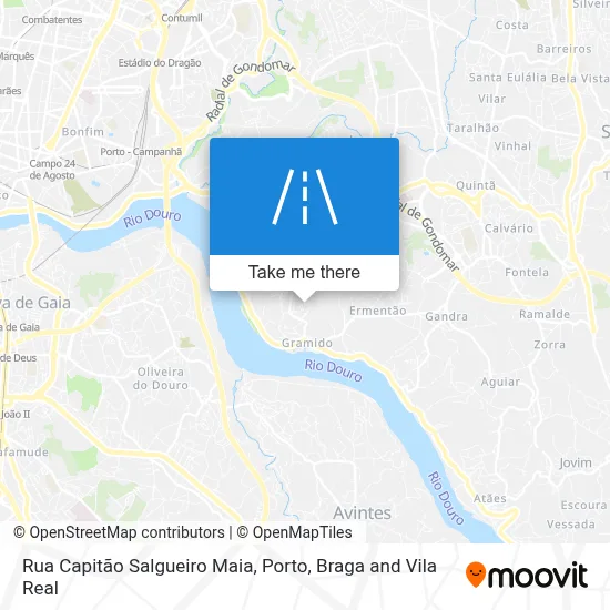 Rua Capitão Salgueiro Maia map