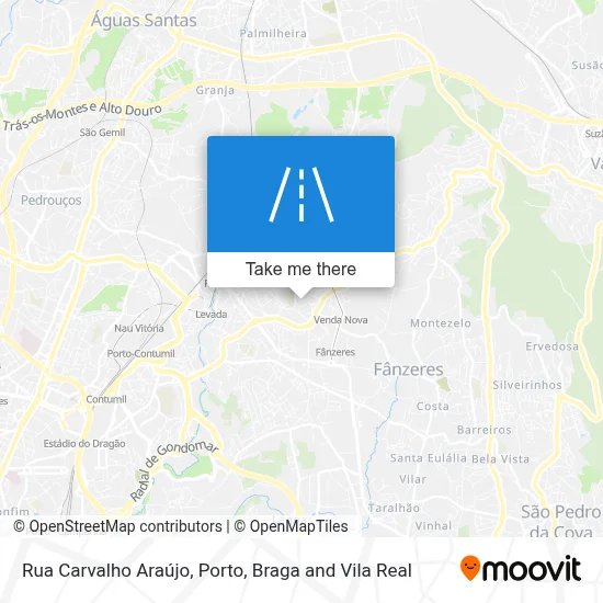 Rua Carvalho Araújo map