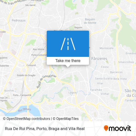 Rua De Rui Pina mapa