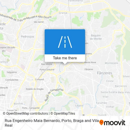 Rua Engenheiro Maia Bernardo map