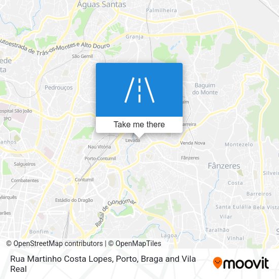 Rua Martinho Costa Lopes mapa