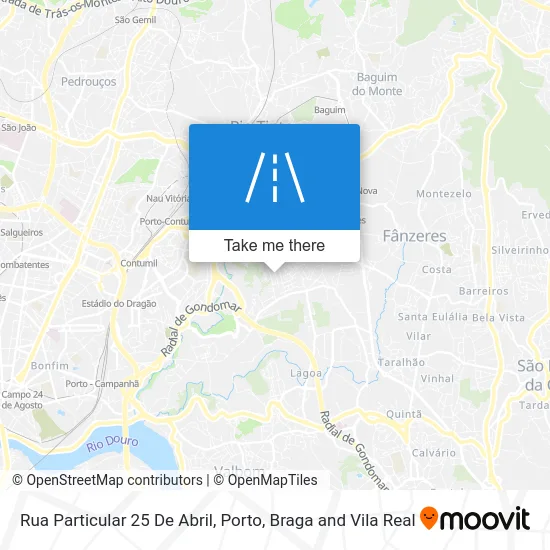 Rua Particular 25 De Abril map