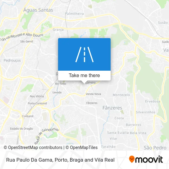 Rua Paulo Da Gama map