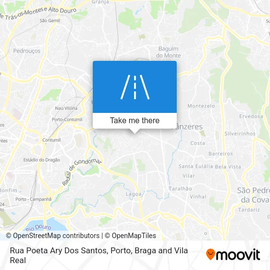 Rua Poeta Ary Dos Santos map