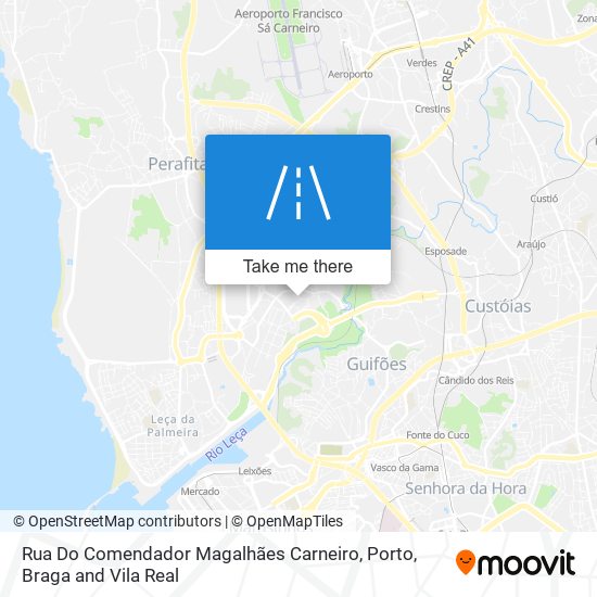 Rua Do Comendador Magalhães Carneiro map