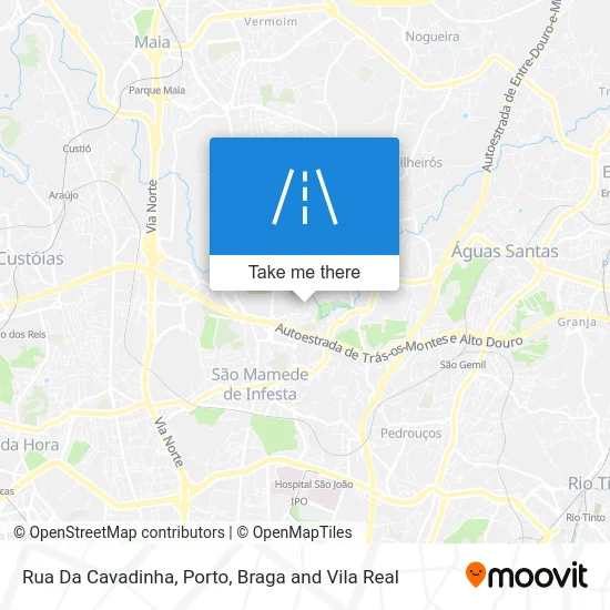Rua Da Cavadinha map