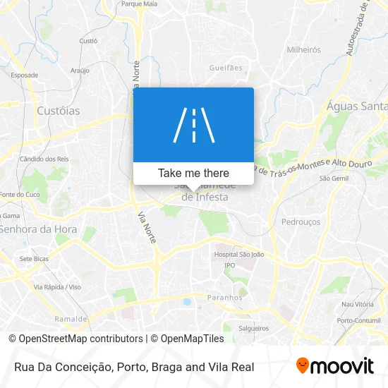Rua Da Conceição map