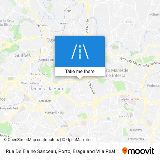 Rua De Elaine Sanceau map