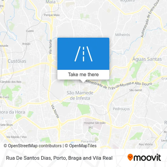 Rua De Santos Dias map