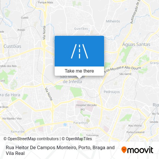 Rua Heitor De Campos Monteiro map