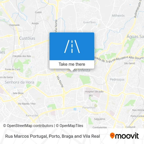 Rua Marcos Portugal map