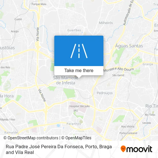 Rua Padre José Pereira Da Fonseca map