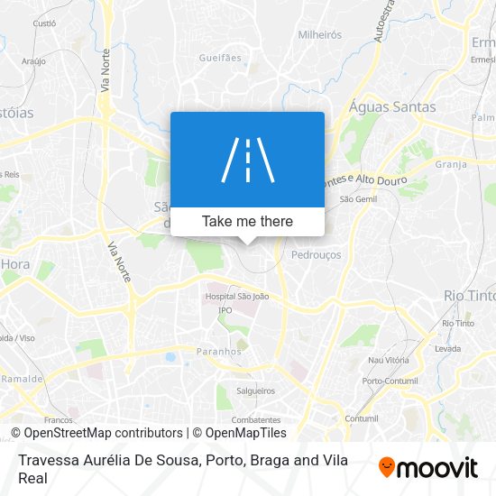 Travessa Aurélia De Sousa mapa