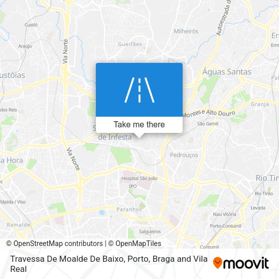 Travessa De Moalde De Baixo mapa