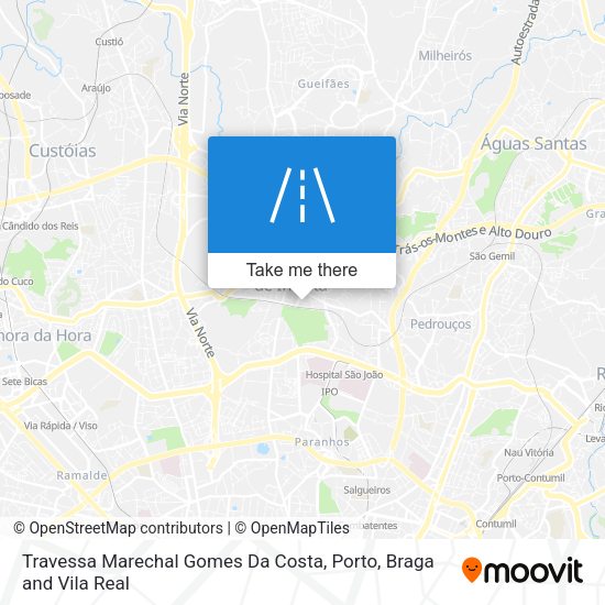 Travessa Marechal Gomes Da Costa map
