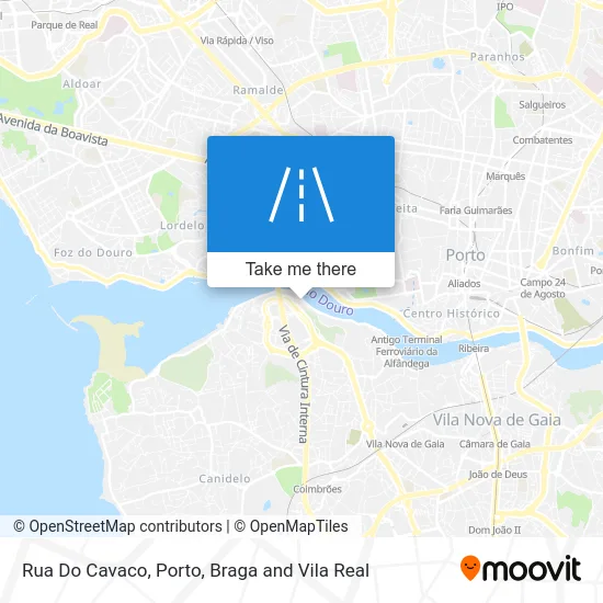 Rua Do Cavaco map