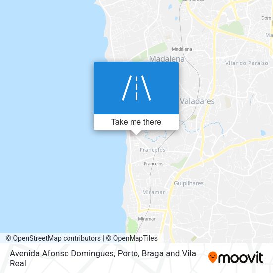 Avenida Afonso Domingues map