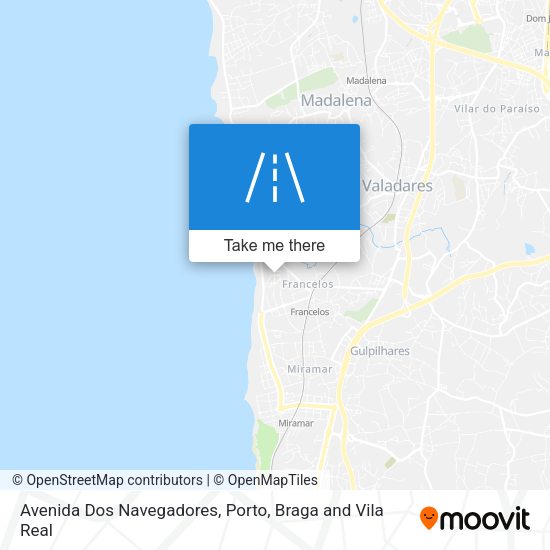 Avenida Dos Navegadores mapa