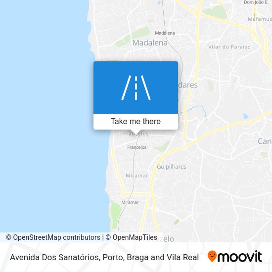 Avenida Dos Sanatórios map