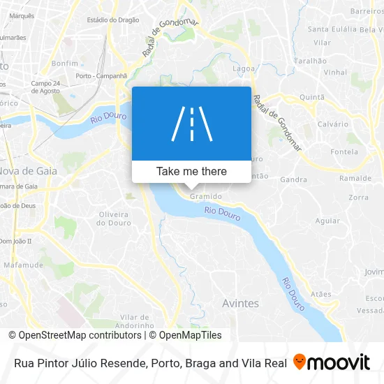 Rua Pintor Júlio Resende map