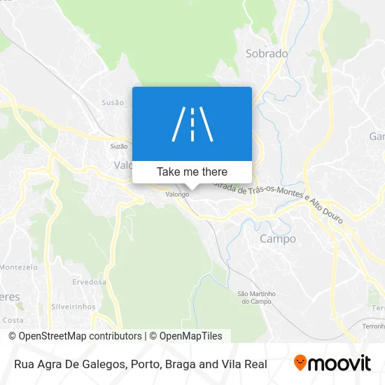Rua Agra De Galegos map