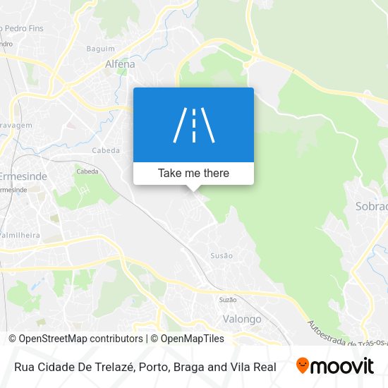 Rua Cidade De Trelazé mapa