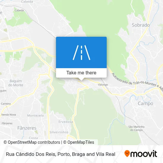 Rua Cândido Dos Reis map