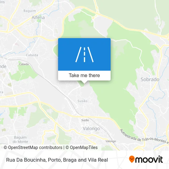 Rua Da Boucinha map