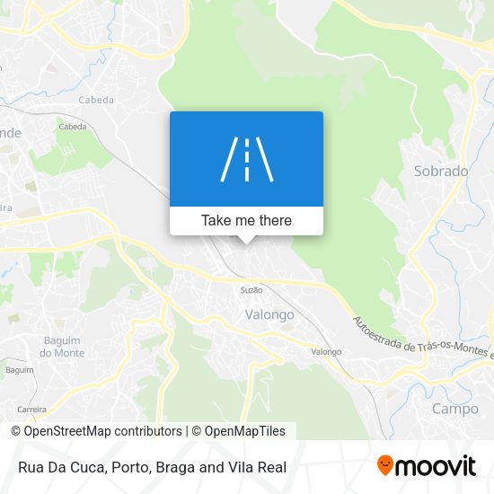 Rua Da Cuca map