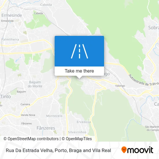 Rua Da Estrada Velha map