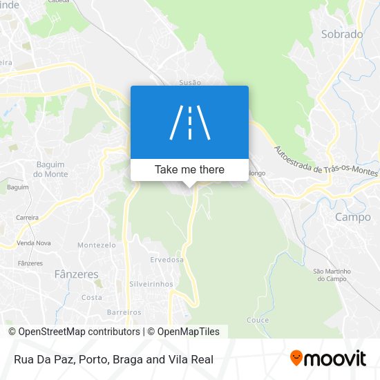 Rua Da Paz map