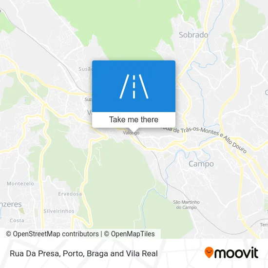 Rua Da Presa map