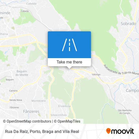 Rua Da Raíz map