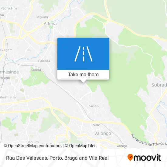 Rua Das Velascas map