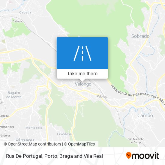 Rua De Portugal map