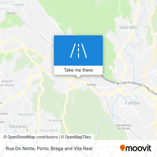 Rua Do Norte map