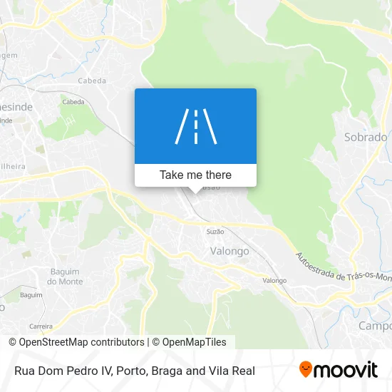 Rua Dom Pedro IV map